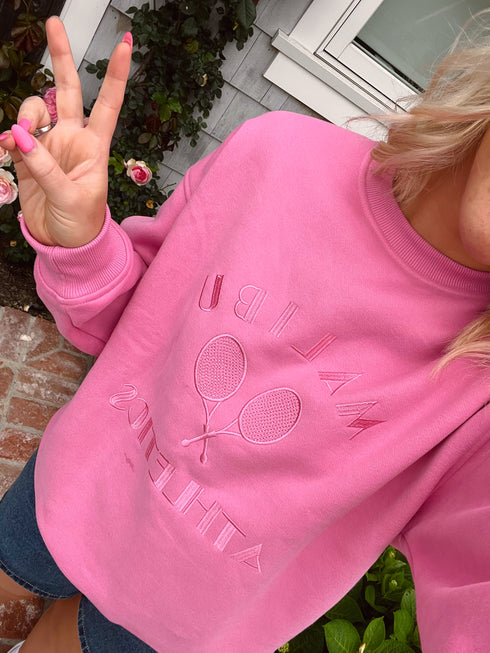 Mali-boo Babe Pullover// Pink